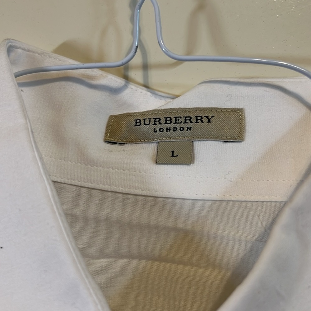 Burberry embroidered button down shirt - Picture 4 of 8